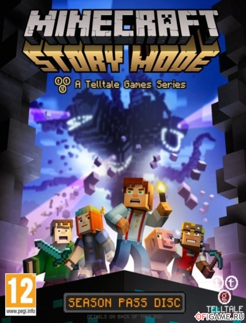 Скачать Minecraft: Story Mode через торрент для PC