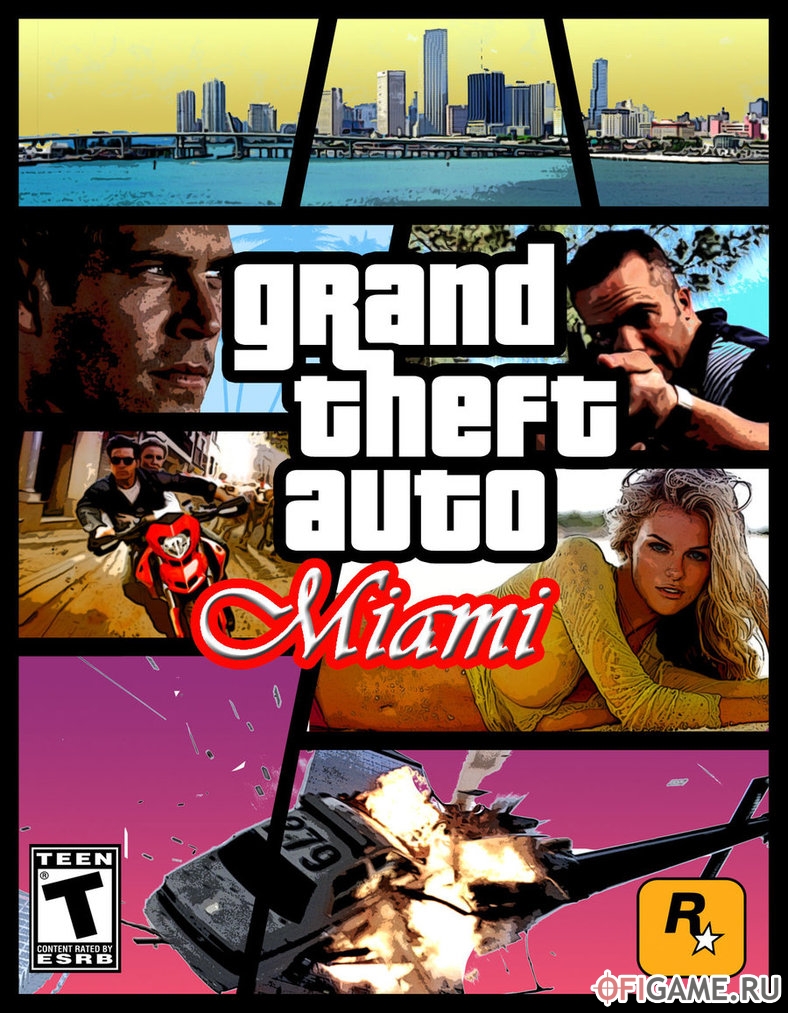 Скачать GTA Miami через торрент для PC